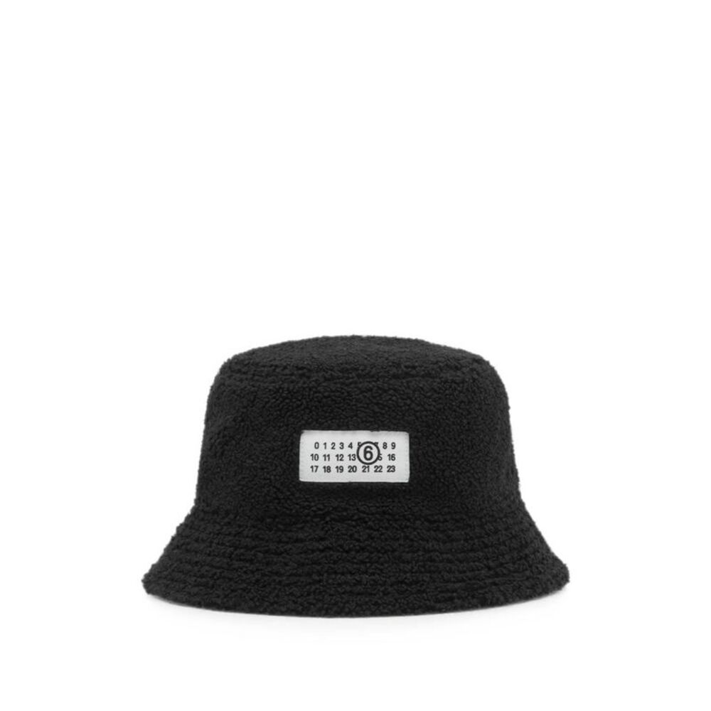Mm6 Maison Margiela Women Logo Bucket Hat